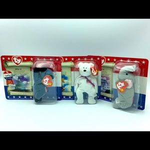 VINTAGE, COLLECTIBLE TY BABIES..BNIP 🧸🐘🐴